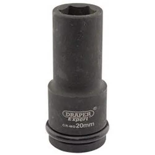Draper Draper Expert Hi-Torq 6 Point Deep Impact Socket, 3/4" Sq. Dr., 20Mm Dr-05052
