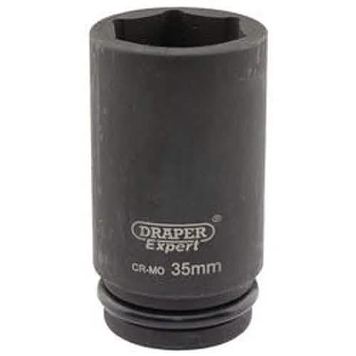 Draper Draper Expert Hi-Torq 6 Point Deep Impact Socket, 3/4" Sq. Dr., 35Mm Dr-05066