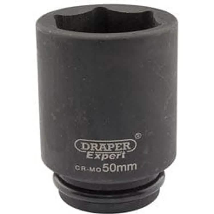 Draper Draper Expert Hi-Torq 6 Point Deep Impact Socket, 3/4" Sq. Dr., 50Mm Dr-05081