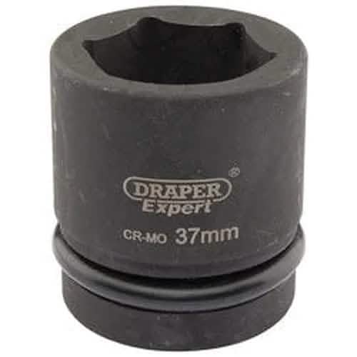 Draper Draper Expert Hi-Torq 6 Point Impact Socket, 1" Sq. Dr., 37Mm Dr-05117