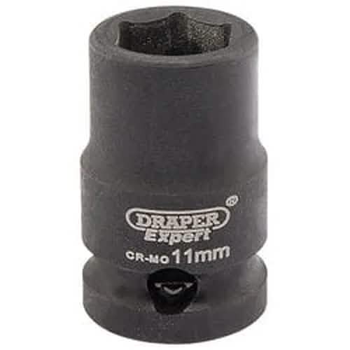 Draper Draper Expert Hi-Torq 6 Point Impact Socket, 3/8" Sq. Dr., 11Mm Dr-06870