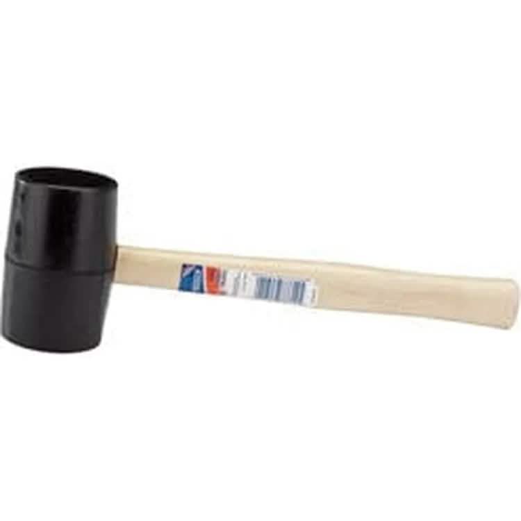 Draper Draper Hardwood Shaft Rubber Mallet, 620G/24Oz Dr-78614