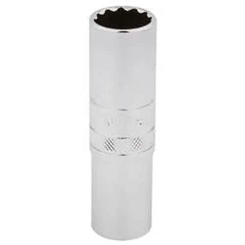 Draper Draper Hi-Torq 12 Point Deep Socket, 1/2" Sq. Dr., 16Mm Dr-33734