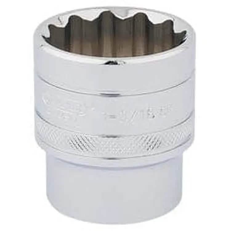 Draper Draper Hi-Torq 12 Point Socket, 1/2" Sq. Dr., 1.3/16" Dr-33728