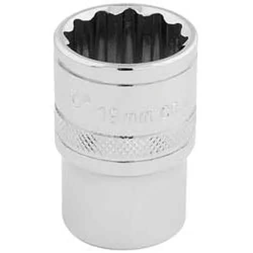 Draper Draper Hi-Torq 12 Point Socket, 1/2" Sq. Dr., 19Mm Dr-33231
