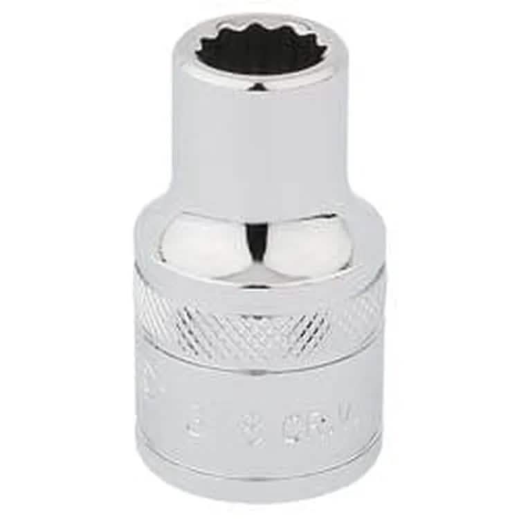 Draper Draper Hi-Torq 12 Point Socket, 1/2" Sq. Dr., 3/8" Dr-33599