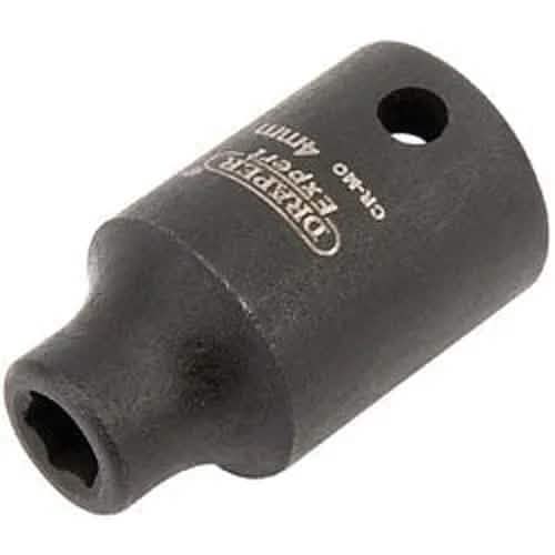 Draper Draper Hi-Torq Expert 6 Point Impact Socket, 1/4" Sq. Dr., 4Mm Dr-05000