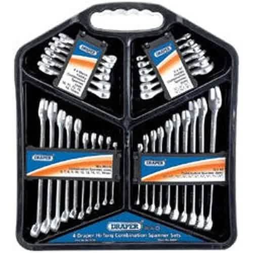 Draper Draper Hi-Torq Four Combination Spanner Sets (32 Piece) Dr-26697