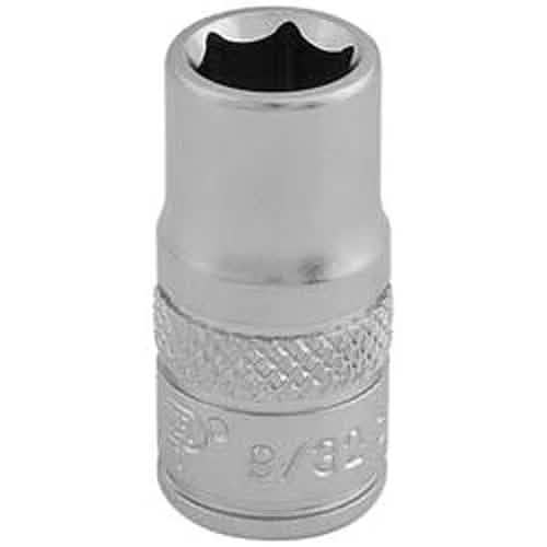 Draper Draper Imperial Socket, 1/4" Sq. Dr., 9/32" Dr-16521