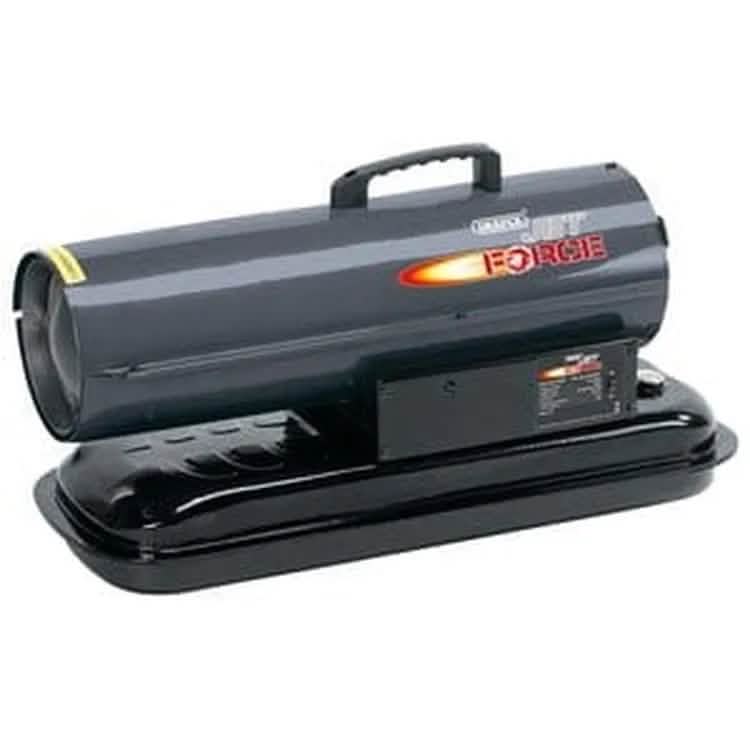 Draper Draper Jet Force Diesel And Kerosene Space Heater, 45,000 Btu/13 Kw Dr-32287