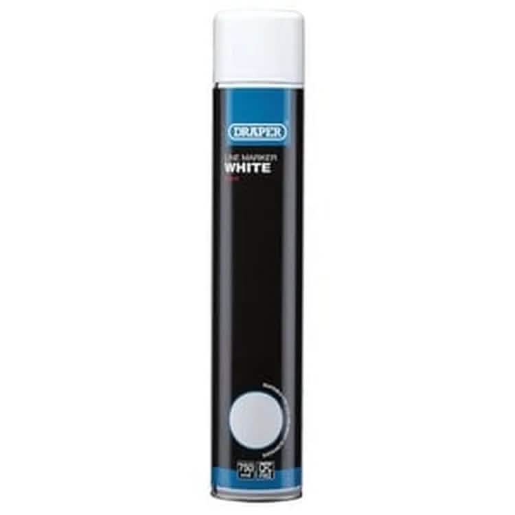 Draper Draper Line Marker Spray Paint, 750Ml, White Dr-41915