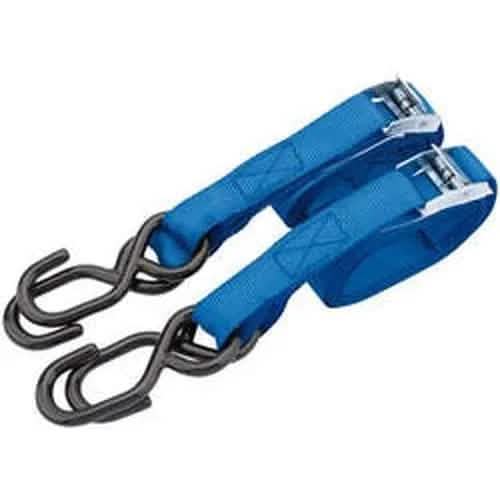 Draper Draper Ratcheting Tie Down Straps, 2.5M X 25Mm, 125Kg (2 Piece) Dr-60962
