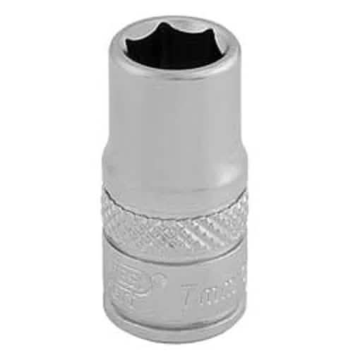 Draper Draper Socket, 1/4" Sq. Dr., 7Mm Dr-16511