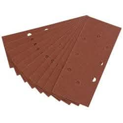 Draper Draper Ten 232 X 92Mm 80 Grit Aluminium Oxide Sanding Sheets For 63128 Random Orbit Sander Dr-63631