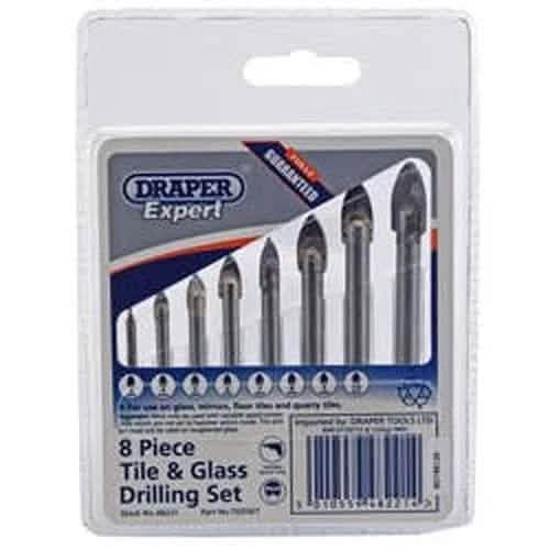 Draper Draper Tile And Glass Drilling Set (8 Piece) Dr-48221