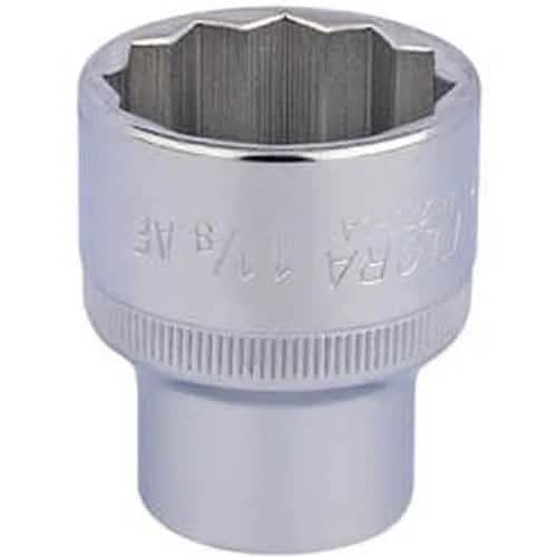 Draper Elora Elora Bi-Hexagon Socket, 1/2" Sq. Dr., 1.1/8" Dr-24492