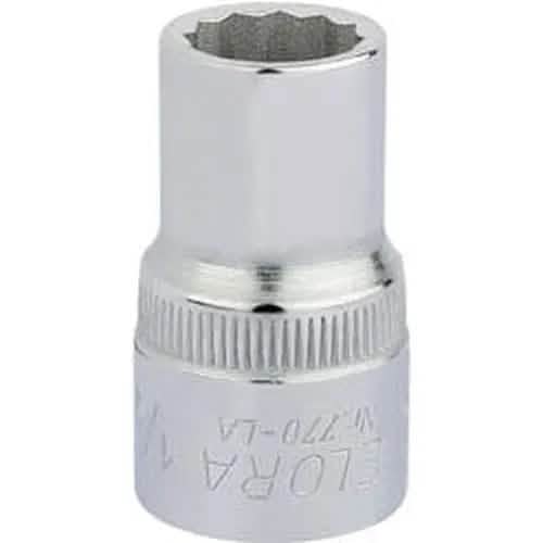 Draper Elora Elora Bi-Hexagon Socket, 1/2" Sq. Dr., 1/2" Dr-24351