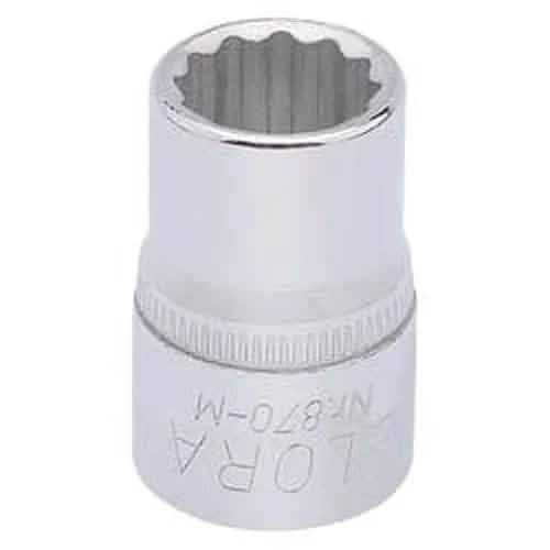 Draper Elora Elora Bi-Hexagon Socket, 3/8" Sq. Dr., 11Mm Dr-25870