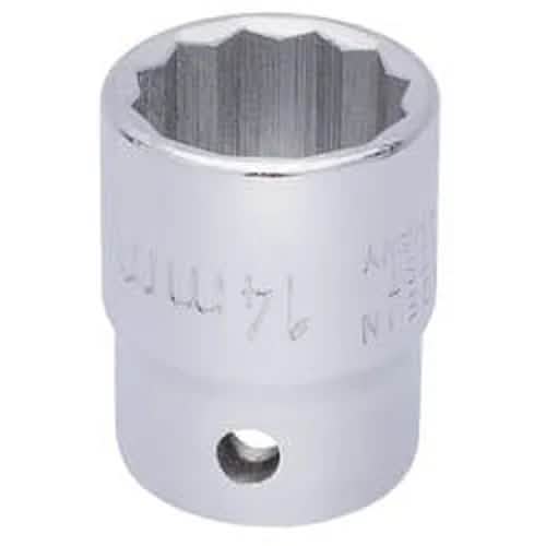 Draper Elora Elora Bi-Hexagon Socket, 3/8" Sq. Dr., 14Mm Dr-25903