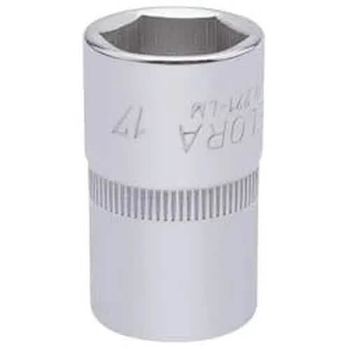 Draper Elora Elora Hexagon Socket, 1/2" Sq. Dr., 17Mm Dr-15306