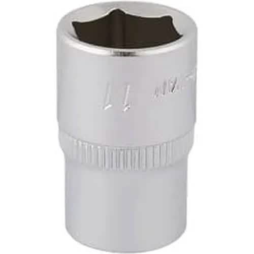 Draper Elora Elora Hexagon Socket, 1/4" Sq. Dr., 11Mm Dr-11100