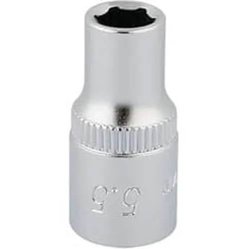 Draper Elora Elora Hexagon Socket, 1/4" Sq. Dr., 5.5Mm Dr-11094
