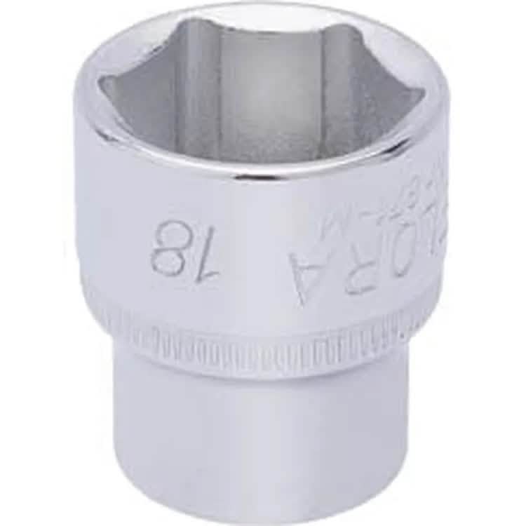 Draper Elora Elora Hexagon Socket, 3/8" Sq. Dr., 18Mm Dr-15235