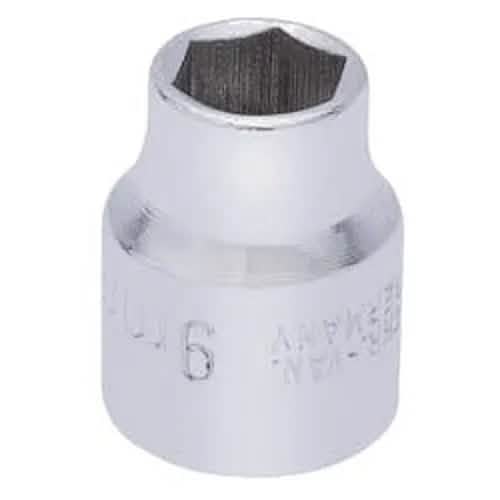 Draper Elora Elora Hexagon Socket, 3/8" Sq. Dr., 9Mm Dr-25854
