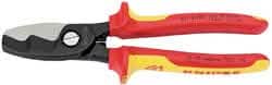 Draper-Knipex Knipex Knipex 95 18 200Uksbe Vde Fully Insulated Cable Shears, 200Mm Dr-32023