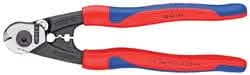 Draper-Knipex Knipex Knipex 95 62 190 Forged Wire Rope Cutters With Heavy Duty Handles, 190Mm Dr-36142