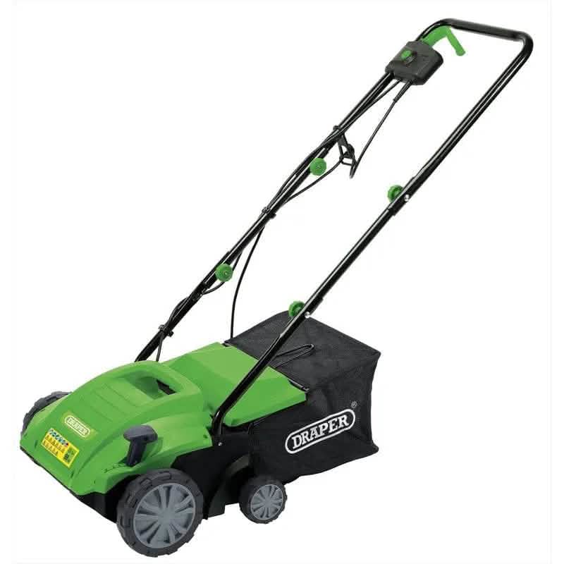 Draper Scarifier Garden Lawn Aerator Scarifier Draper 97921 230V 320mm 30OFF