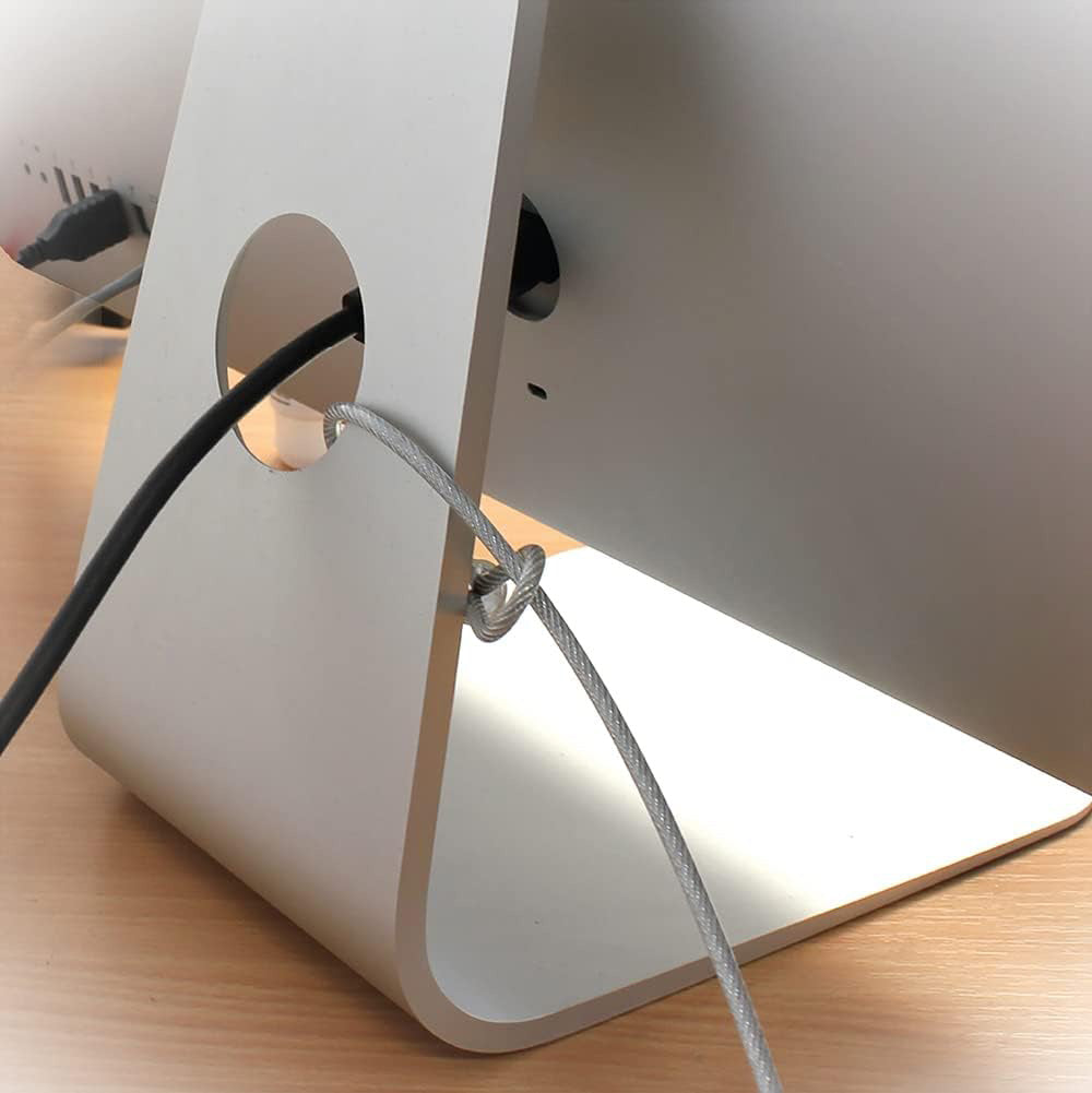 3m Laptop Security Cable & Padlock Computer Monitor Steel Anti-Theft Chain Lock