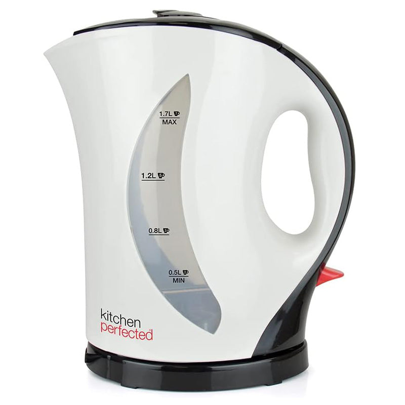 Cream Cordless Electric Kettle & 4 Slice Wide Slot Toaster Set