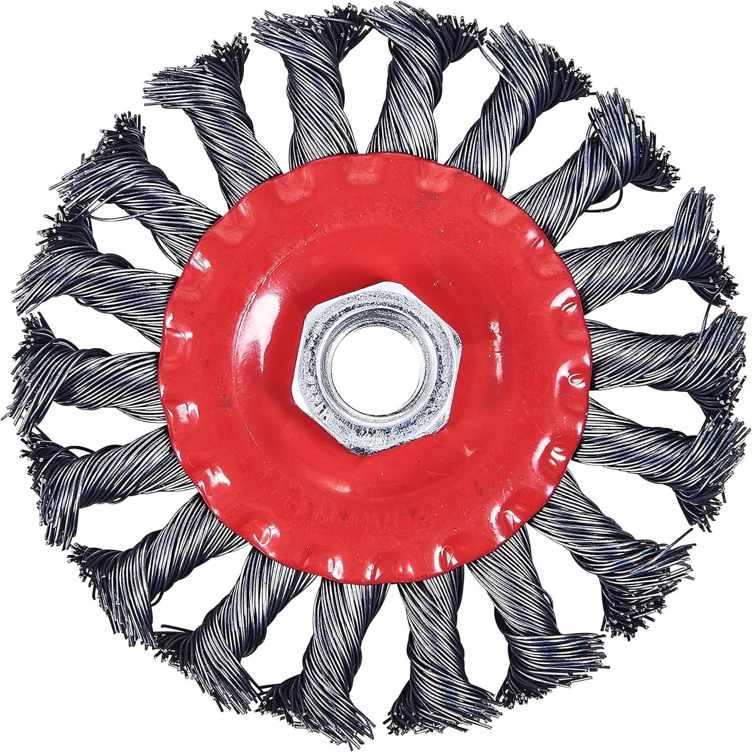 80G Flap Disc + Twist Knot Flat Wire Wheel + 75mm Cup Brush Angle Grinder Kit