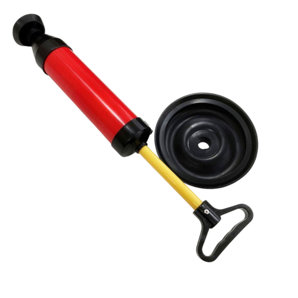 Unblocking Drains Tools - Auger Pump Blaster Plunger & Pipe Unblocker (3PACK)