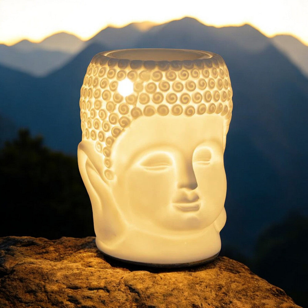 Electric Buddha Design Wax Tart Melt Burner Lamp Scented Fragrance Aroma Warmer