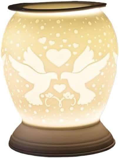Lovebirds Oil Burner Scented Wax Melt Warmer Aroma Fragrance Diffuser Electric