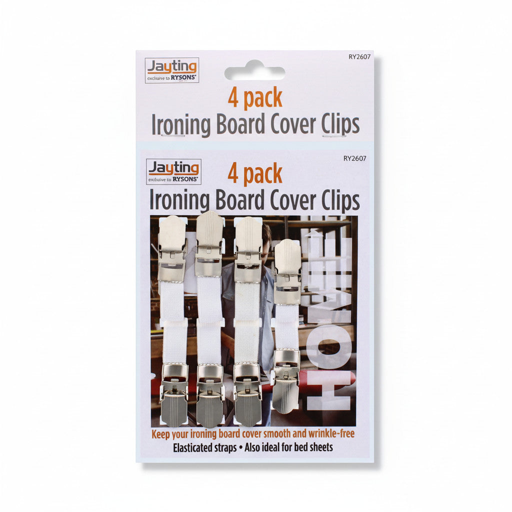 Ironing Board Cover Clips - Pack of 4