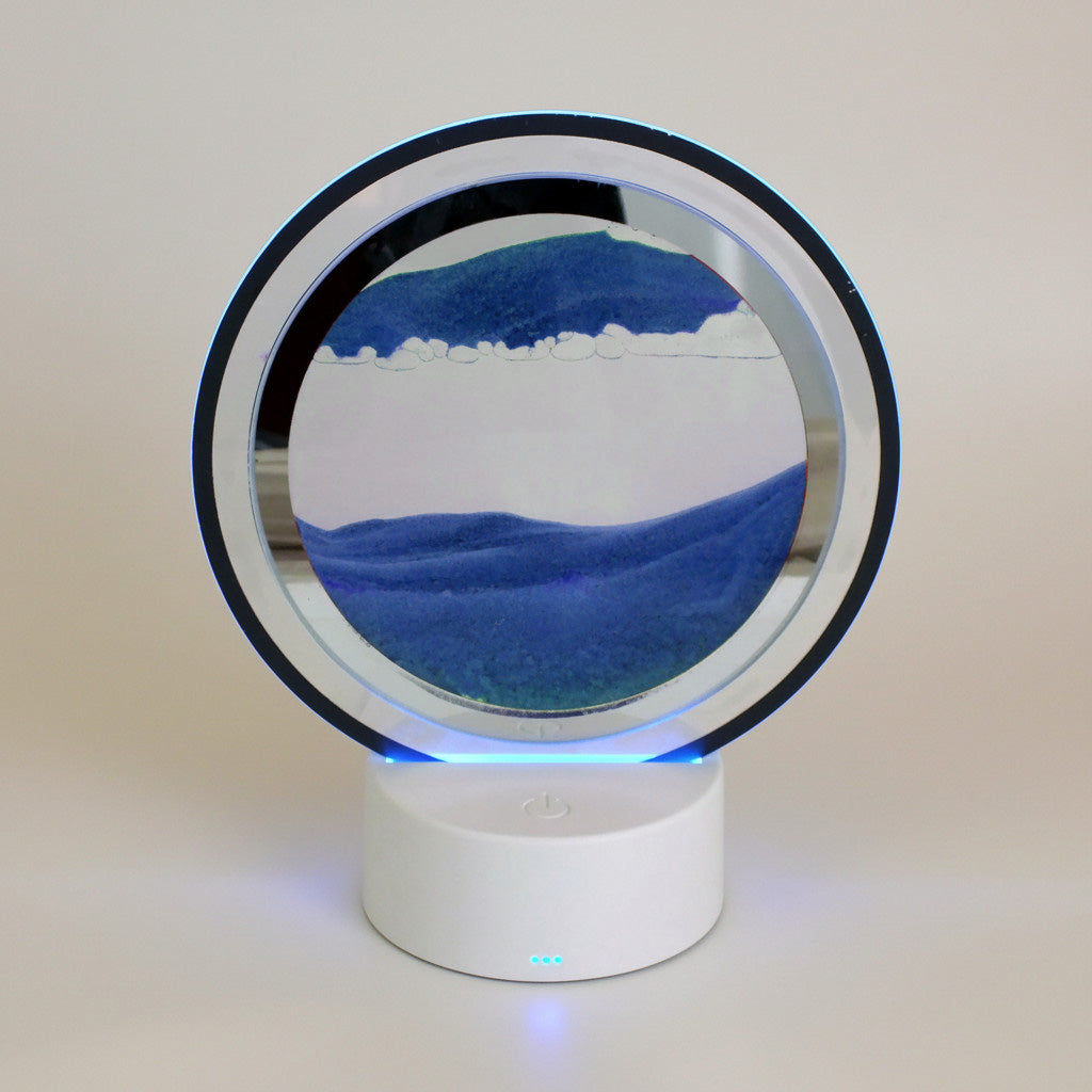 Moodscape Quicksand Lamp 3D Motion Moving Sand Art Picture with LED Night Light - Colour Choice