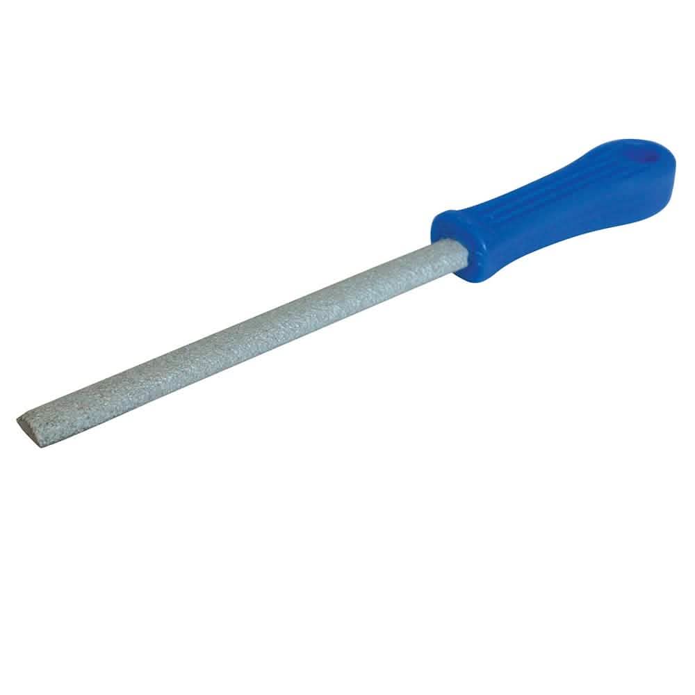 Silverline 150MM CARBIDE GRIT FILE HALF-ROUND 245095 FOR BUILDING TILING TOOLS