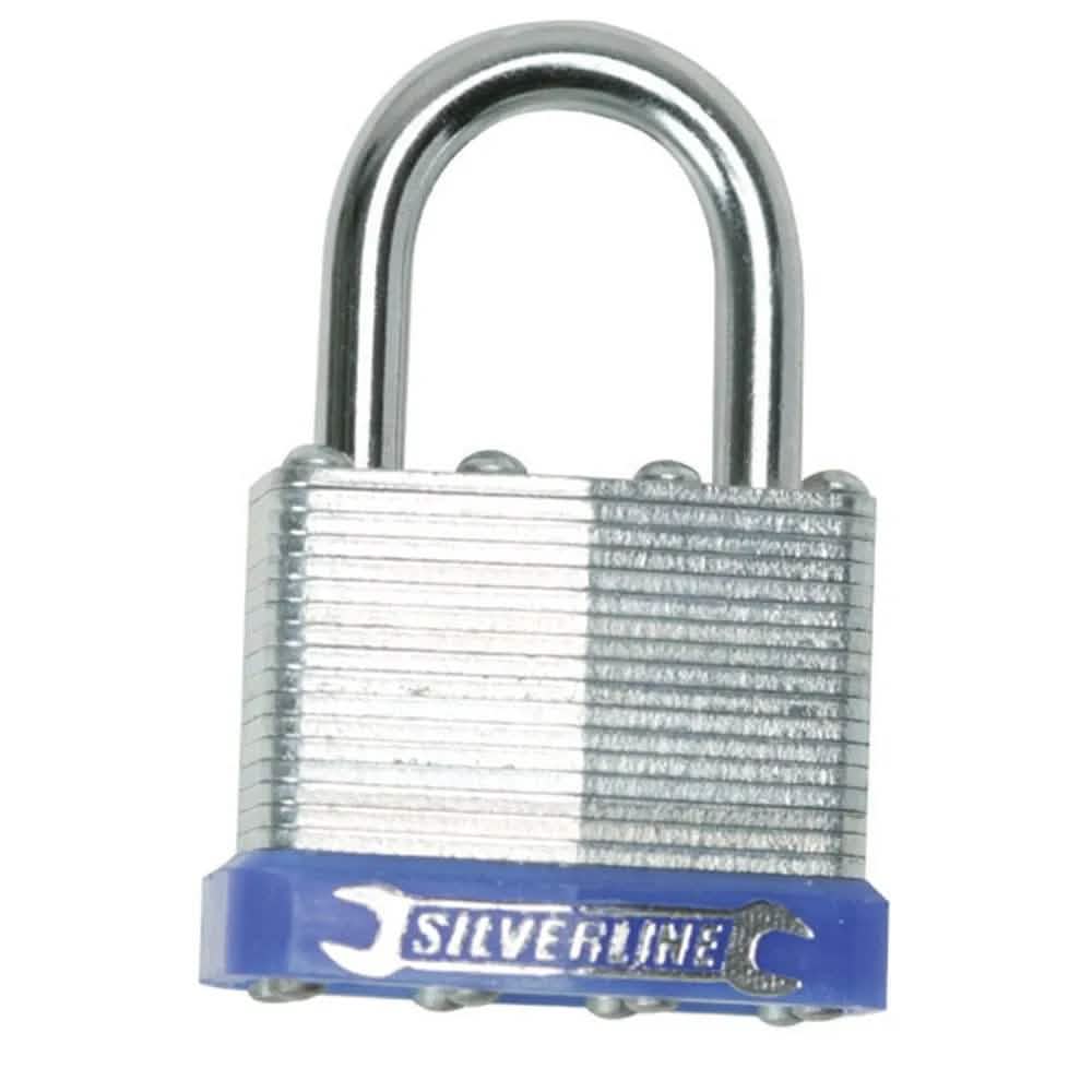 Silverline 40mm Laminated Padlock 224515