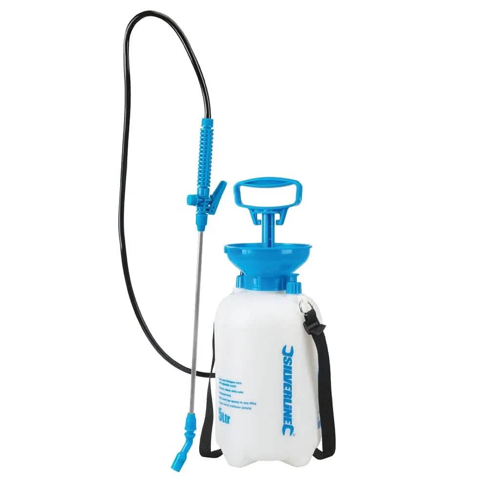 Silverline 5LTR GARDEN PRESSURE SPRAYER 5 LITRE 675108 - LIFETIME WARRANTY