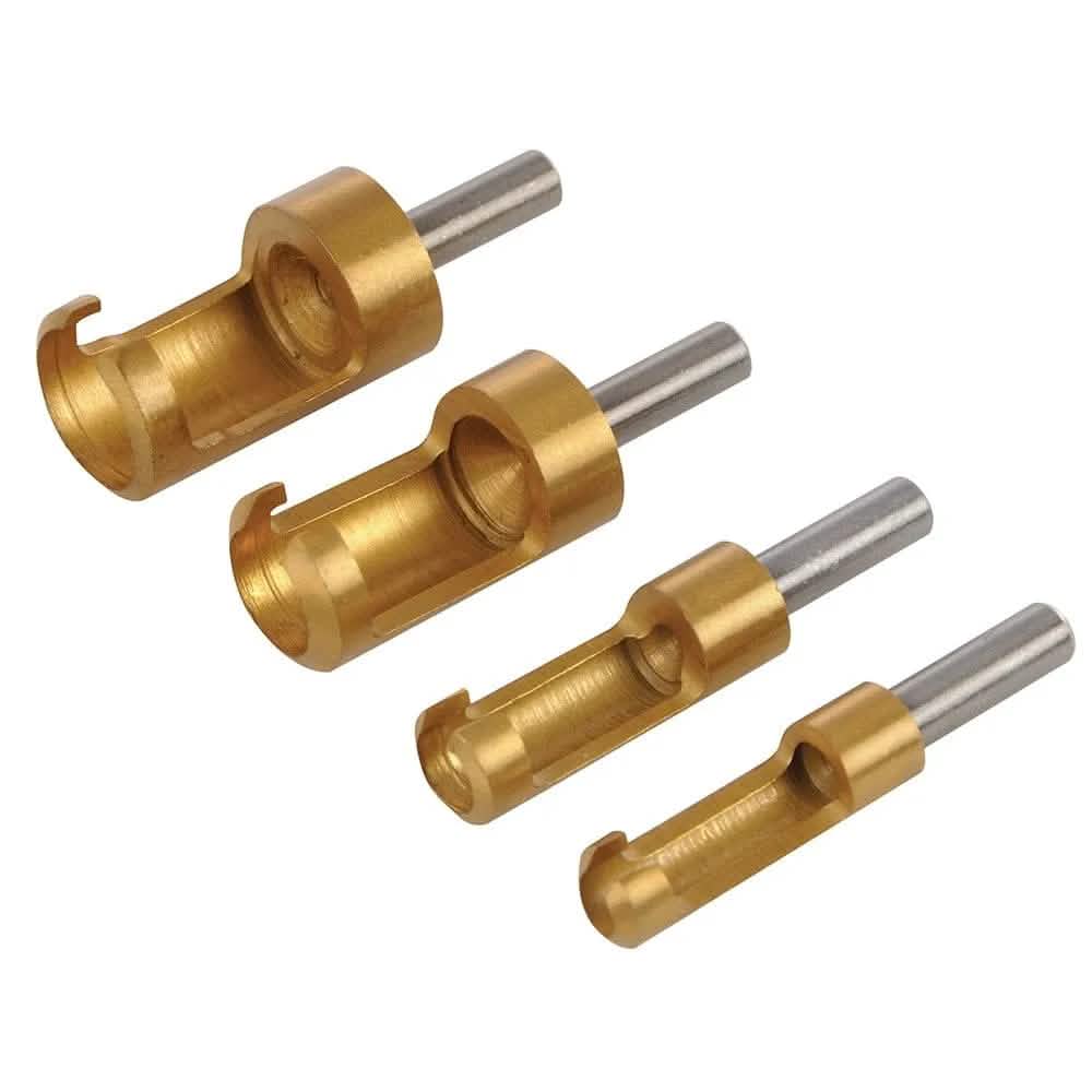 Silverline 6 - 16MM PLUG CUTTER SET 4PCE 151219