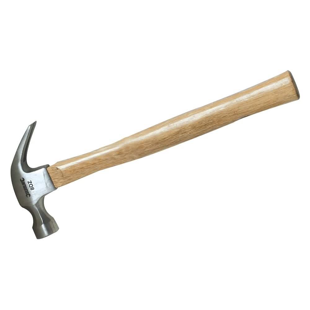 Silverline Hammer 8OZ (227G) HARDWOOD CLAW HAMMER HA03B