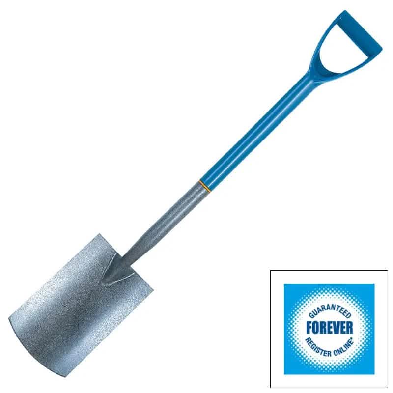 Silverline Shovels & Spades Silverline 930mm Gardeners Compact Border Digging Spade 633530 Lifetime Warranty