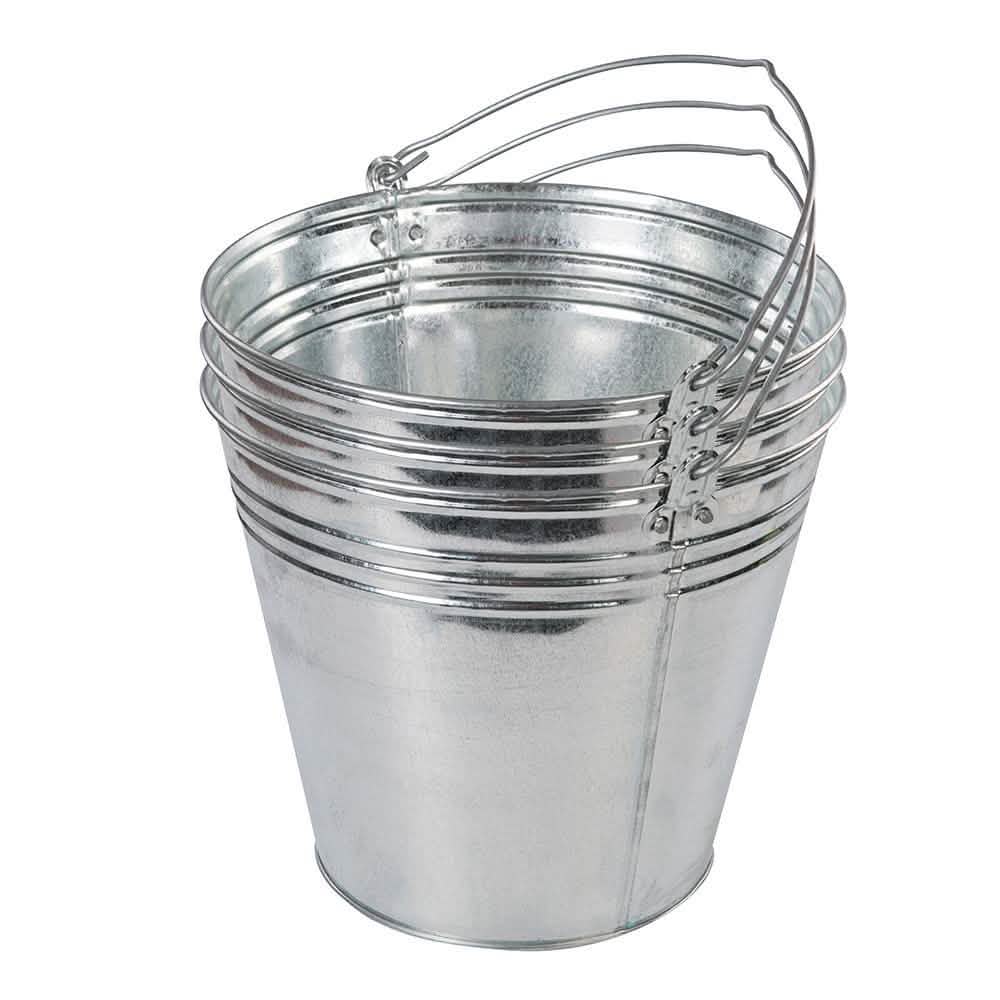 Silverline SILVERLINE GALVANISED BUCKET 3PK 14LTR 907044