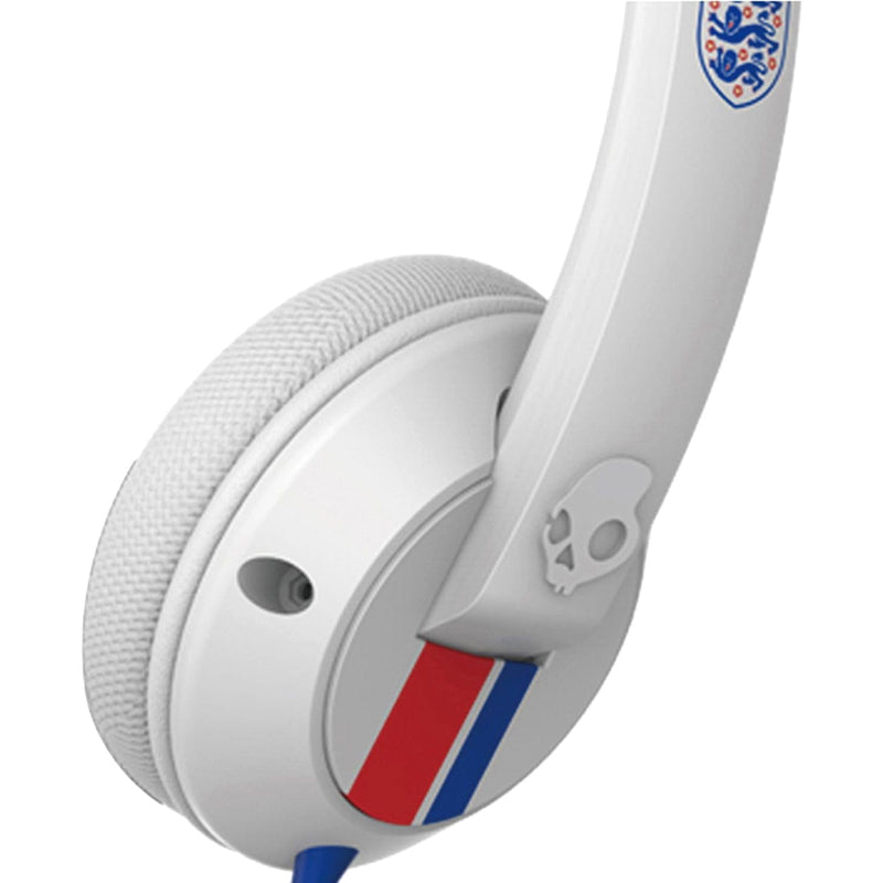 tooltime.co.uk Skullcandy Headphones Over-Ear Uprock 2 Head Phones + Microphone England 3 Lions