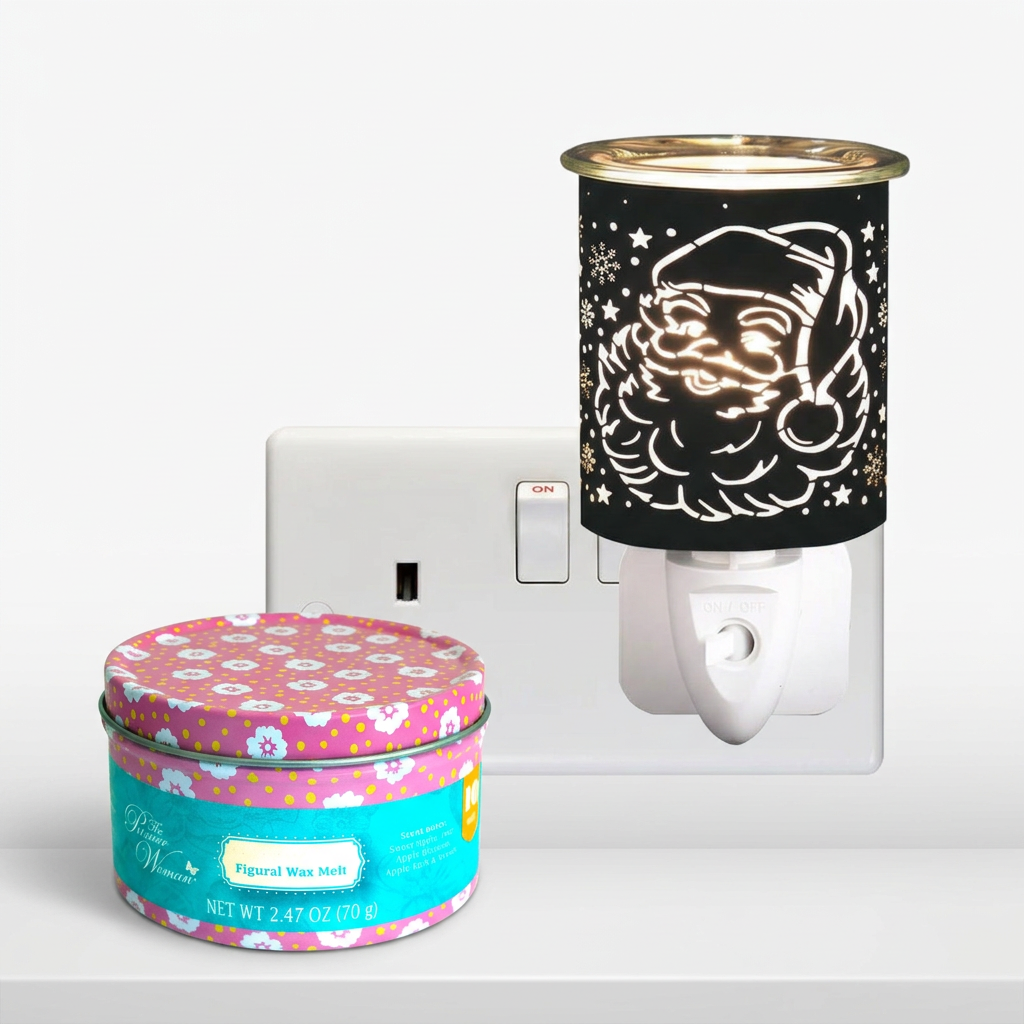 AR2288BK electric wax warmer with wax-melt tin, view 1