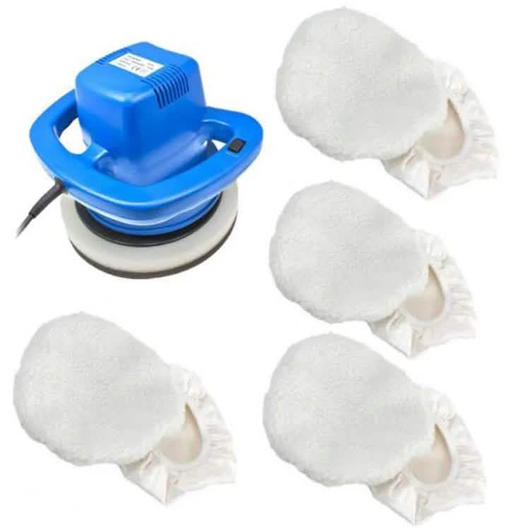 tooltime 110W 240v ELECTRIC BUFFER CAR VALETING POLISHER POLISHING MACHINE + 8 BONNETS