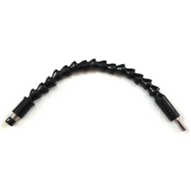 tooltime 12" 300mm FLEXIBLE FLEXI 1/4" HEX SCREWDRIVER EXTENSION BAR DRILL DRIVER SHAFT